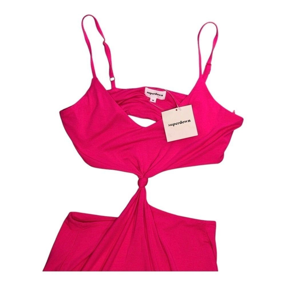 superdown Lucia Cut Out Mini Dress in pink NWT - Picture 4 of 6